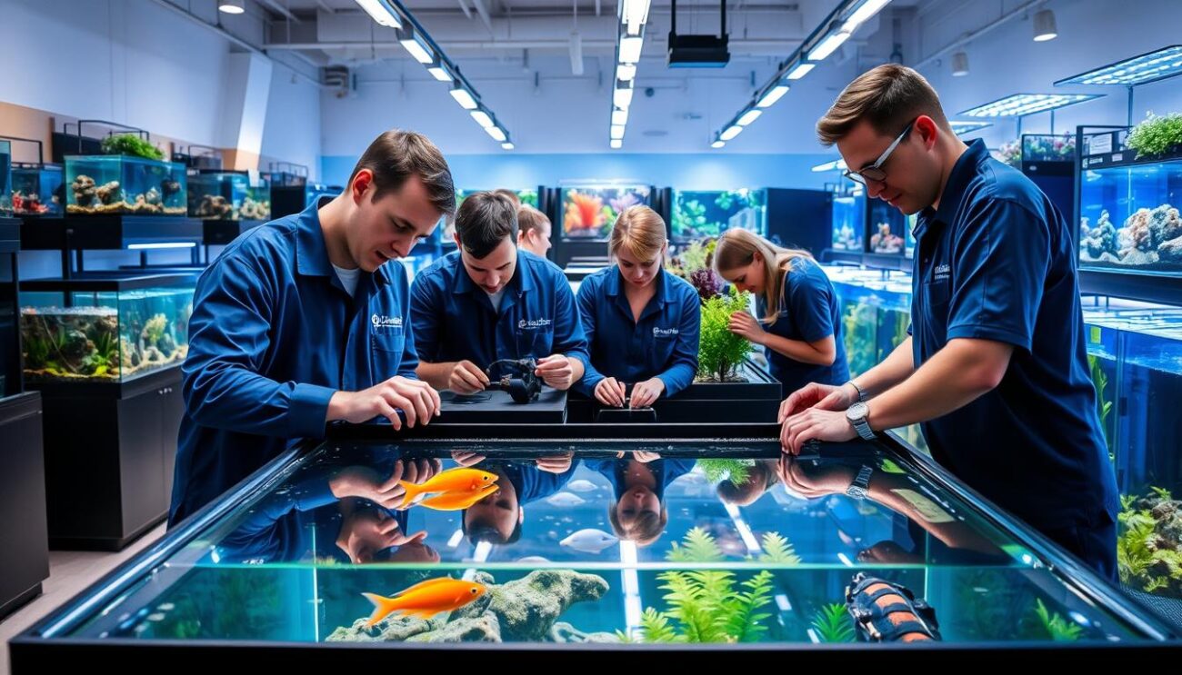 Trusted aquarium maintenance team Trusted aquarium maintenance team